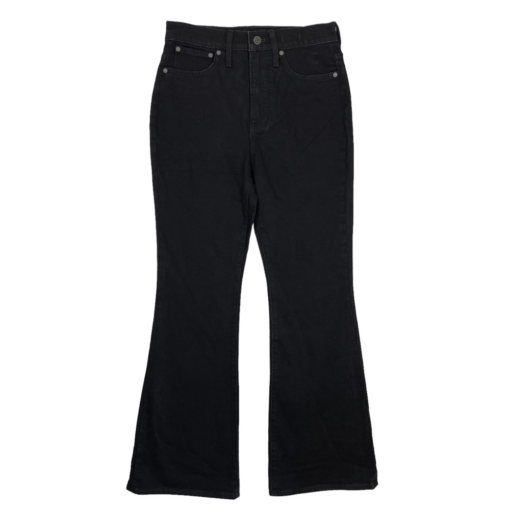 Madewell The Perfect Vintage Flare Jean in Sherborn Wash Size 27 Black - Picture 5 of 8
